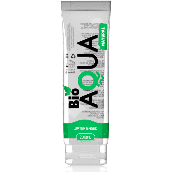 BIOAQUA – Lubrificante Ingredientes Naturais à Base de Água 200 ml