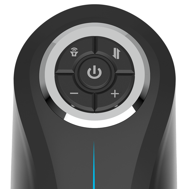 Detalhe do JAMYJOB Milker Stroker, mostrando a textura e design ergonómico