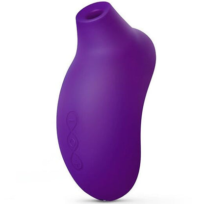 Close-up do LELO Estimulador Clitoriano Sona 2 Lilás, mostrando sua textura suave e bocal ergonómico.