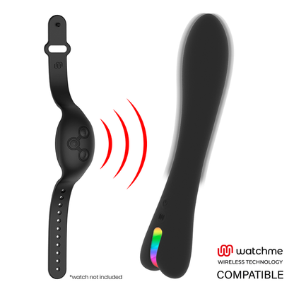Detalhes do Vibrador BRILLY GLAM Ryan Wireless Watchme com design elegante e funcional.