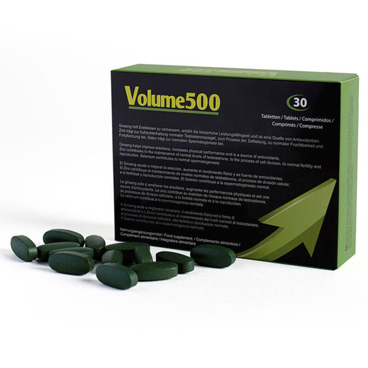 Suplemento Volume500 | Para Aumentar a Quantidade e Qualidade do Esperma