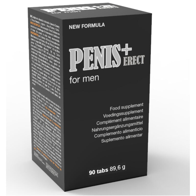 Suplemento Cobeco Penis + Erect | Para Mais Força Sexual e Performance - 90 Cápsulas