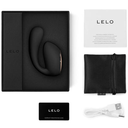 Lelo IDA Wave Massageador para Casais Preto com Tecnologia WaveMotion e Controlo por App