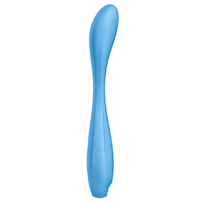 Satisfyer Vibrador Ponto G Flex 4+ App Flexível Azul para estimulação personalizada