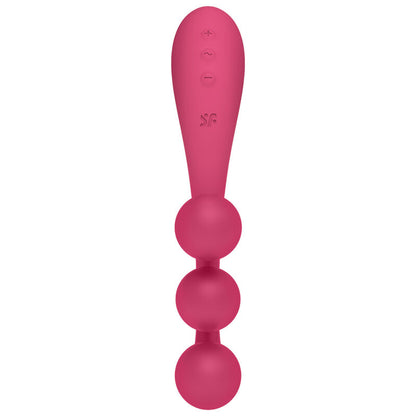 Satisfyer Multivibrador Tri Ball 1 Vermelho para estimulação multi-ponto