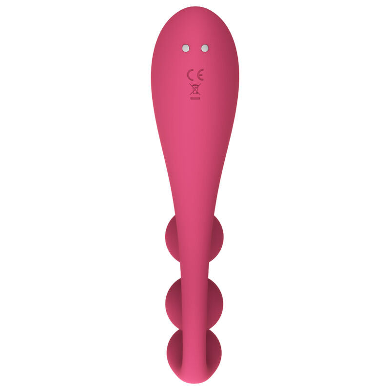 Satisfyer Multivibrador Tri Ball 1 Vermelho para estimulação multi-ponto