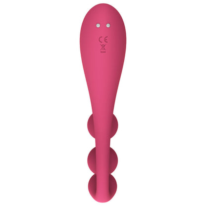Satisfyer Multivibrador Tri Ball 1 Vermelho para estimulação multi-ponto