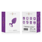 Intense – Plug Anal Shelki S Lilás com Base em Diamante