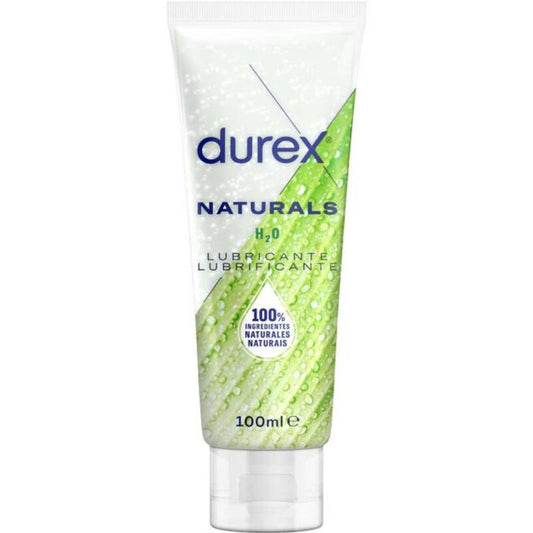 Gel Lubrificante Durex Naturals | 100% Natural, com Pré-bióticos - 100ml