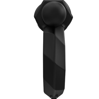 Close-up do anel vibrador BATHMATE Vibe Maximus 55, mostrando seu design em silicone e o motor VIBE Bullet.
