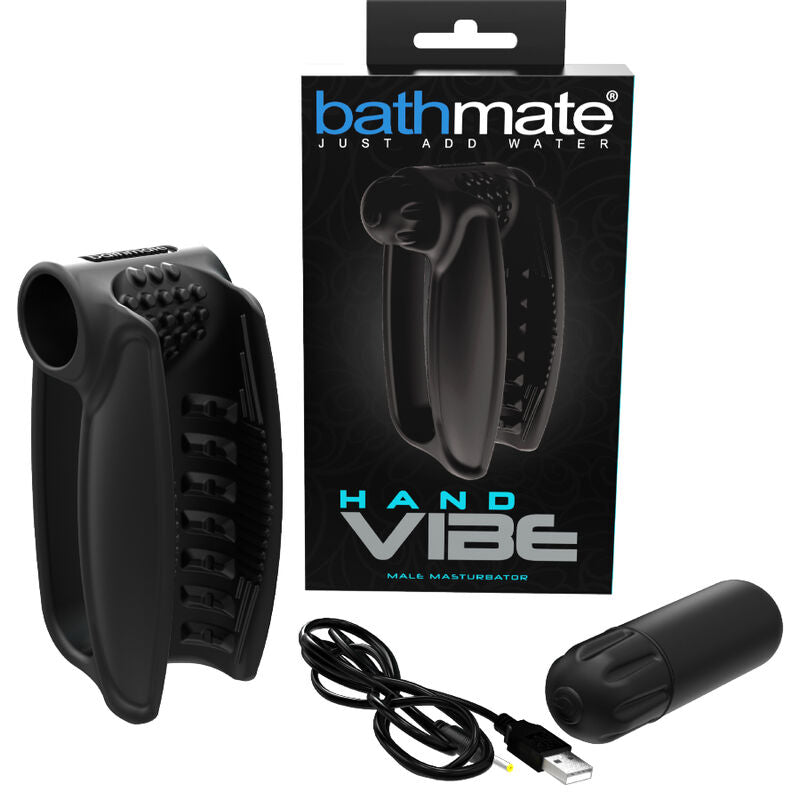 BATHMATE Vibe de Mão - Estimulador Peniano Vibratório com asas de silicone macio