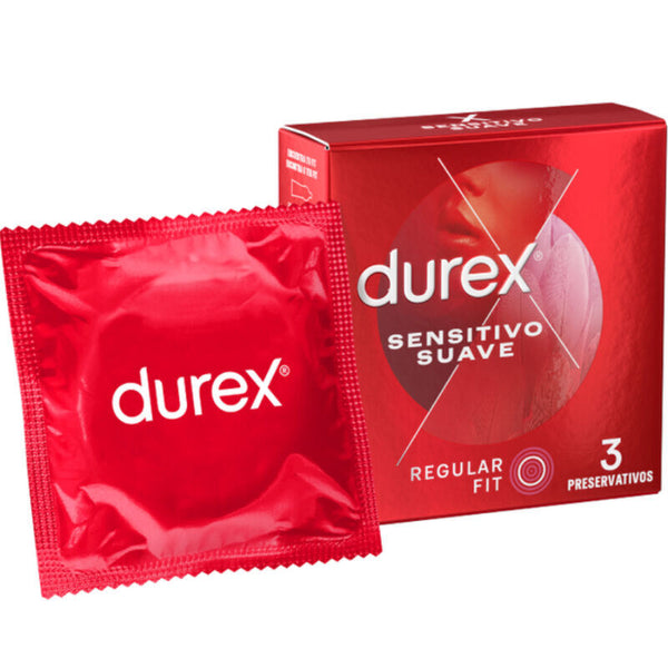 Durex – Preservativos Sensitivo Suave (3 unidades)