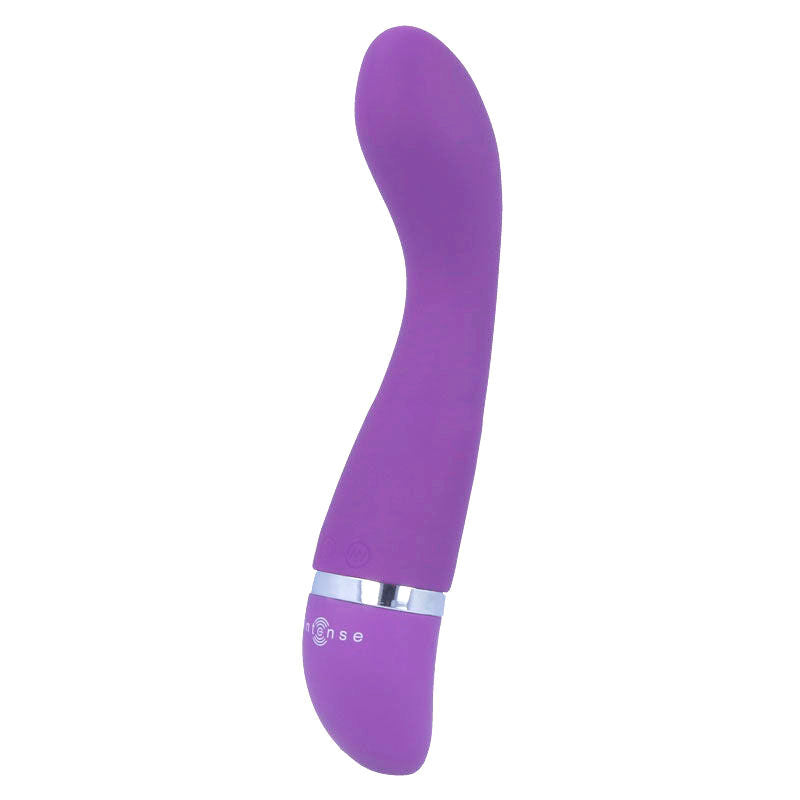 Vibrador INTENSE Leo Lilac Silicone Luxe, com 30 modos de vibração, design ergonómico e acabamento sedoso.