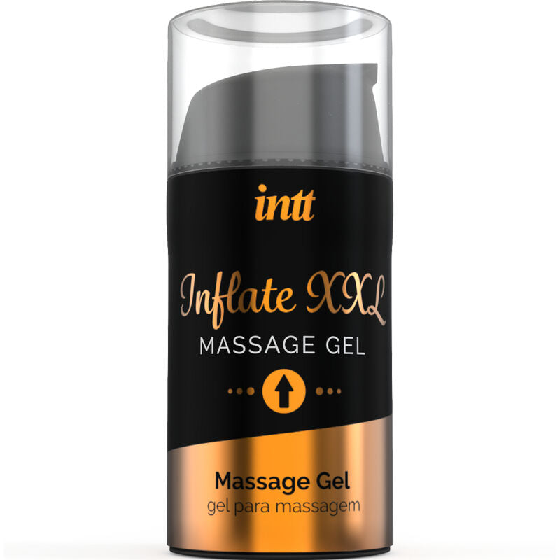 INTT Gel Potenciador Inflate XXL 15ml, ideal para ereção e volume