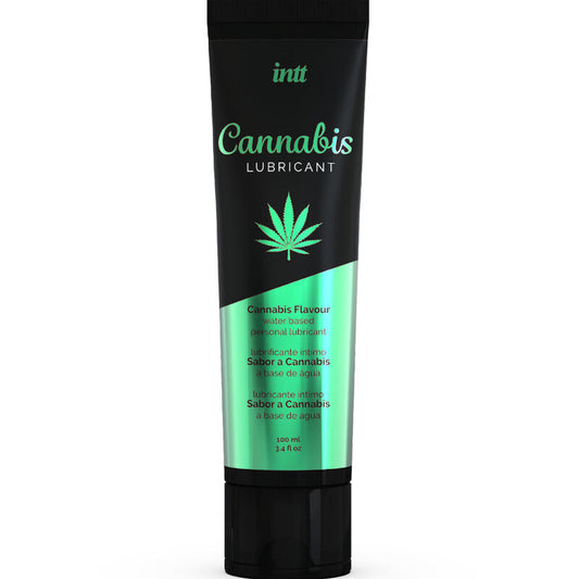 Embalagem do INTT LUBRICANTS Lubrificante Íntimo Cannabis 100ml