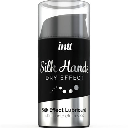 INTT LUBRICANTS Silk Mãos Lubrificante Concentrado Silicone 15ml para prazer suave e duradouro