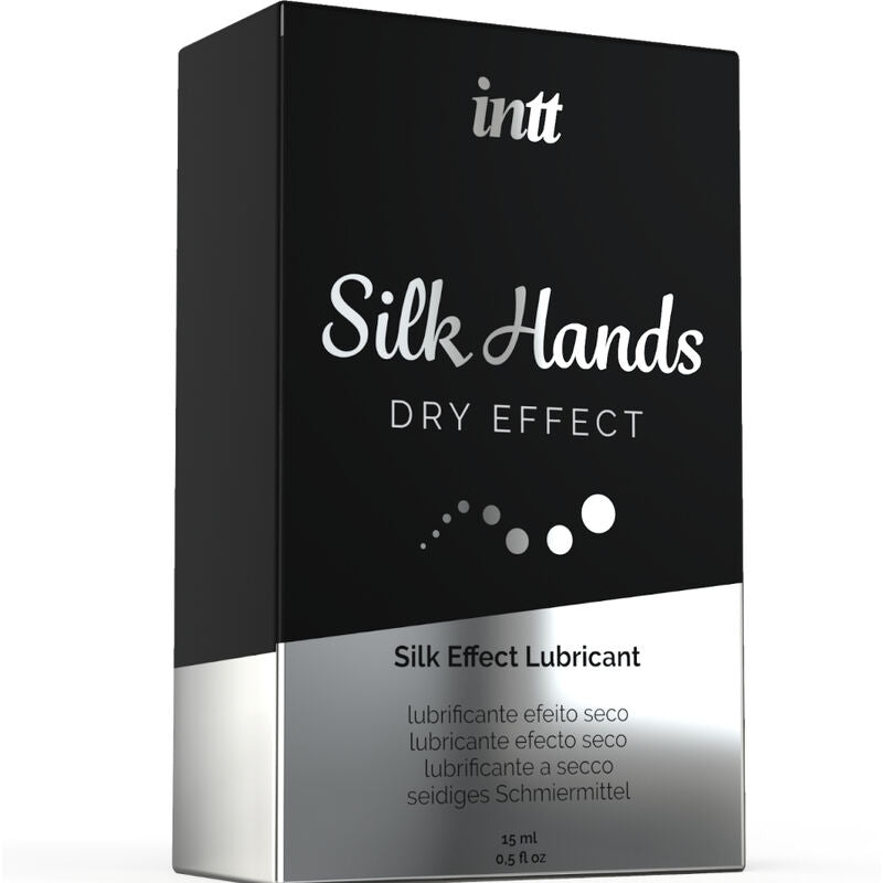 INTT LUBRICANTS Silk Mãos Lubrificante Concentrado Silicone 15ml para prazer suave e duradouro
