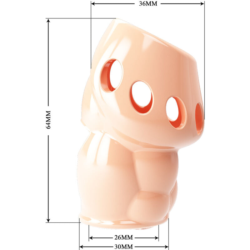 PRETTY LOVE Manga Peniana Oscar Natural Espessante para aumento de volume e prolongamento do prazer.