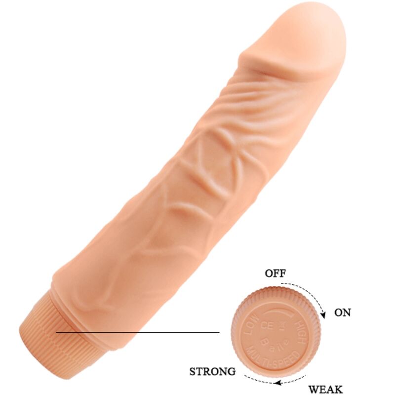 Vibrador Realístico Baile Barbara 20 cm para prazer intenso e realista