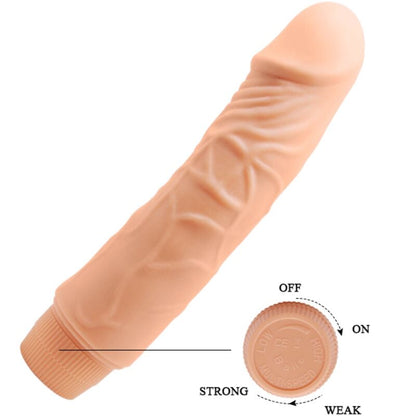 Vibrador Realístico Baile Barbara 20 cm para prazer intenso e realista