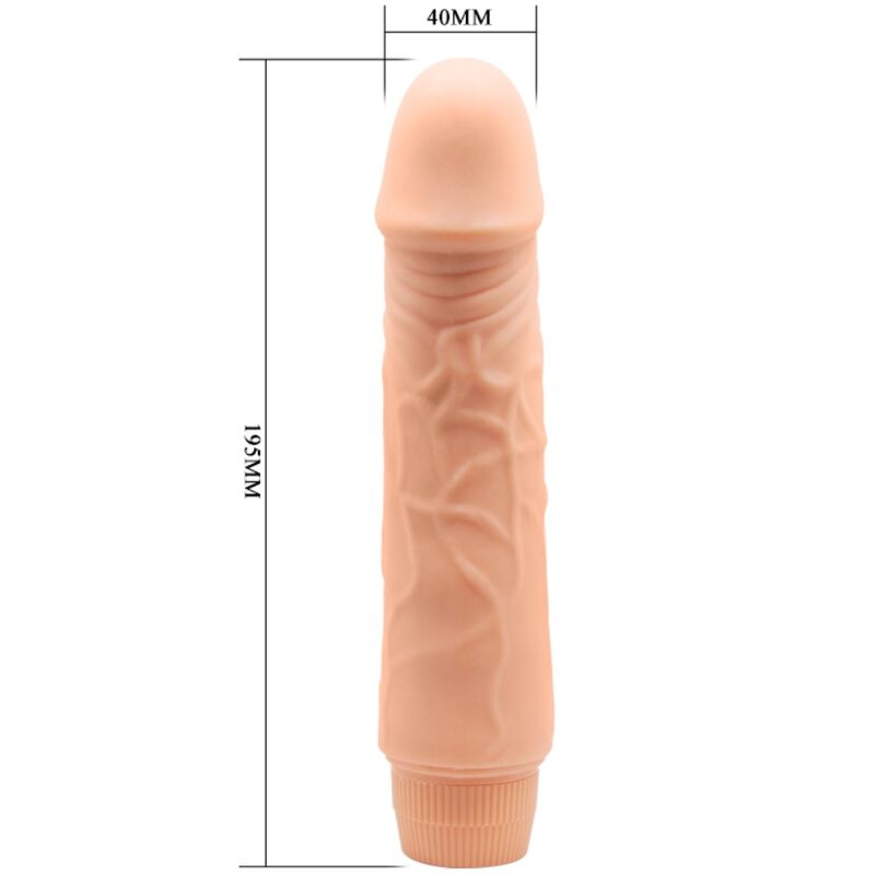 Vibrador Realístico Baile Barbara 20 cm para prazer intenso e realista