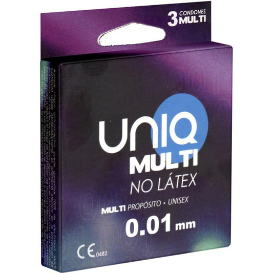 Preservativos MULTI Sem Látex 3 Unidades
