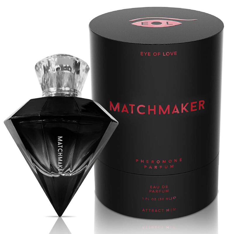 Perfume de Feromonas Matchmaker Black Diamond LGBTQ para Él 30 ML