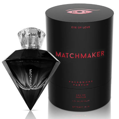Perfume de Feromonas Matchmaker Black Diamond LGBTQ para Él 30 ML