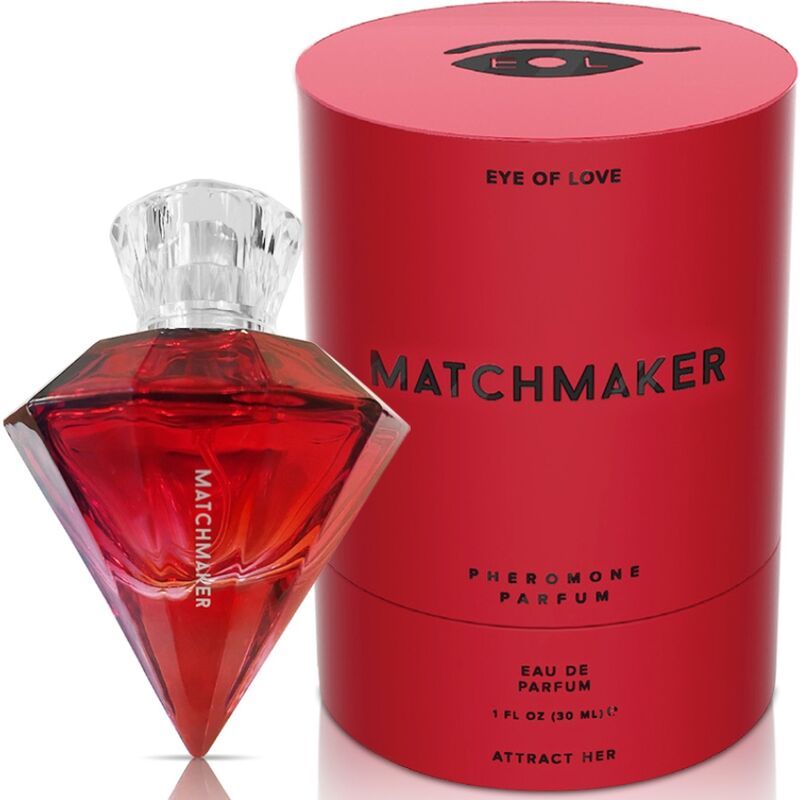 Perfume de Feromonas para Ella con Diseño Diamante 30 ML