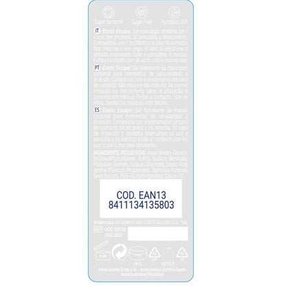 Embalagem do CONTROL Gel de Massagem & Prazer 2 em 1 Exótico 200 ML, mostrando o design e a marca.