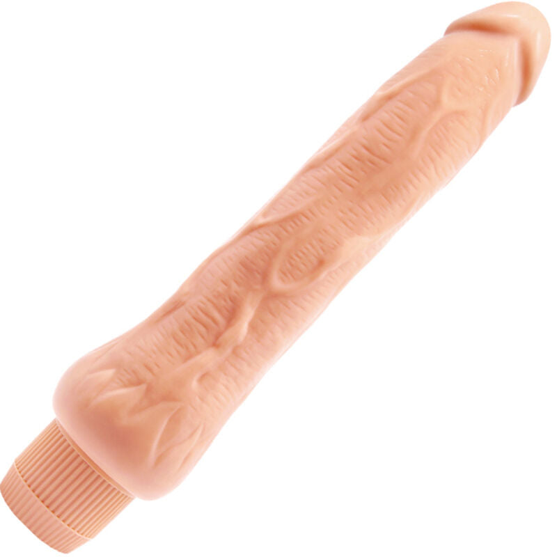 Vibrador Realístico BAILE Barbara de 25 cm com veias texturizadas para estimulação do ponto G.