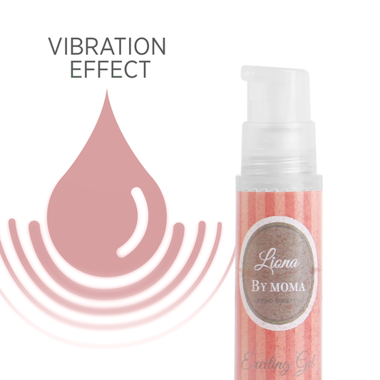 Gel Líquido Estimulante Vibratório LIONA BY MOMA 6 ML para prazer intenso