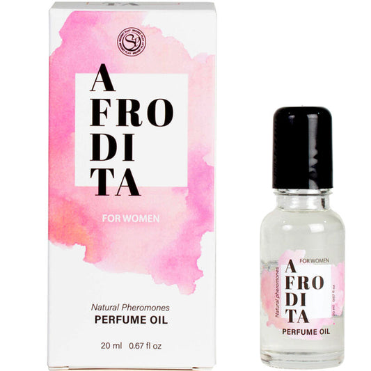 SECRETPLAY Afrodita | Óleo de Perfume de Feromônios Feminino com Caramelo e Trufa - 20ml (Roll-on)