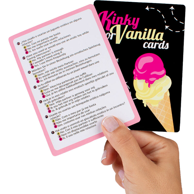 SECRETPLAY Jogo Kinky ou Vanilla, jogo de tabuleiro para casais