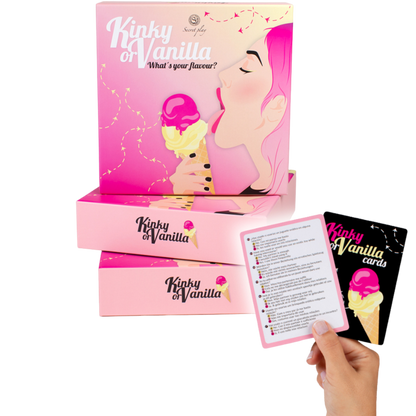 SECRETPLAY Jogo Kinky ou Vanilla, jogo de tabuleiro para casais