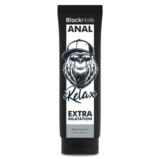 Gel Black Hole Dilatador Anal | Efeito Relaxante e Anestesiante - 250ml
