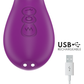 Vibrador Multifunção Intense Apolo Roxo | 3 Motores, Língua Oscilante e Recarregável