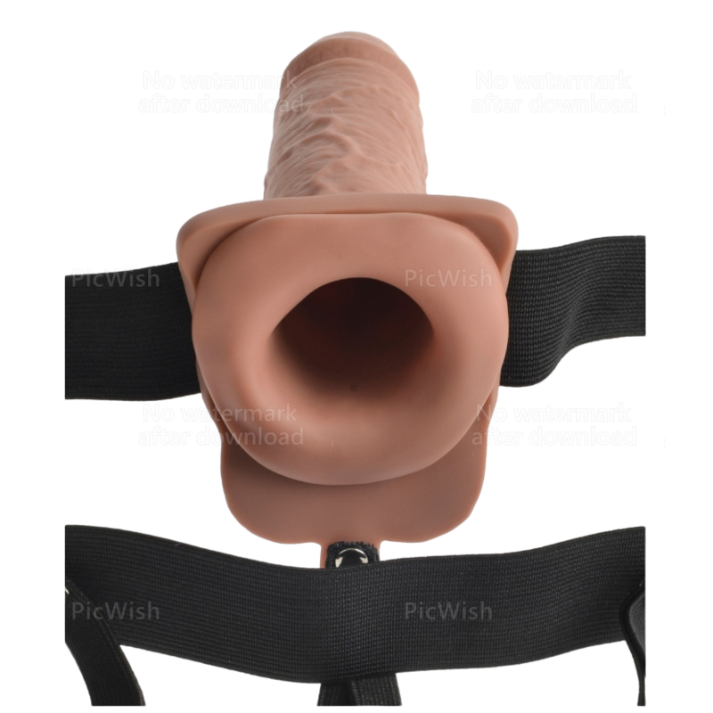 Arnês com Pénis Realista e Vibrador Recarregável FETISH FANTASY SERIES 17,8 CM para prazer a dois