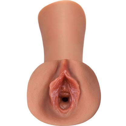 Close-up of the FETISH FANTASY EXTREME Masturbador Masculino Juicy Snatch Candy Autolubrificante showing its texture and features.