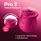 Satisfyer Pro 2 Classic Blossom | Vibrador de Pulso de Ar, Tecnologia Liquid Air e Design Floral