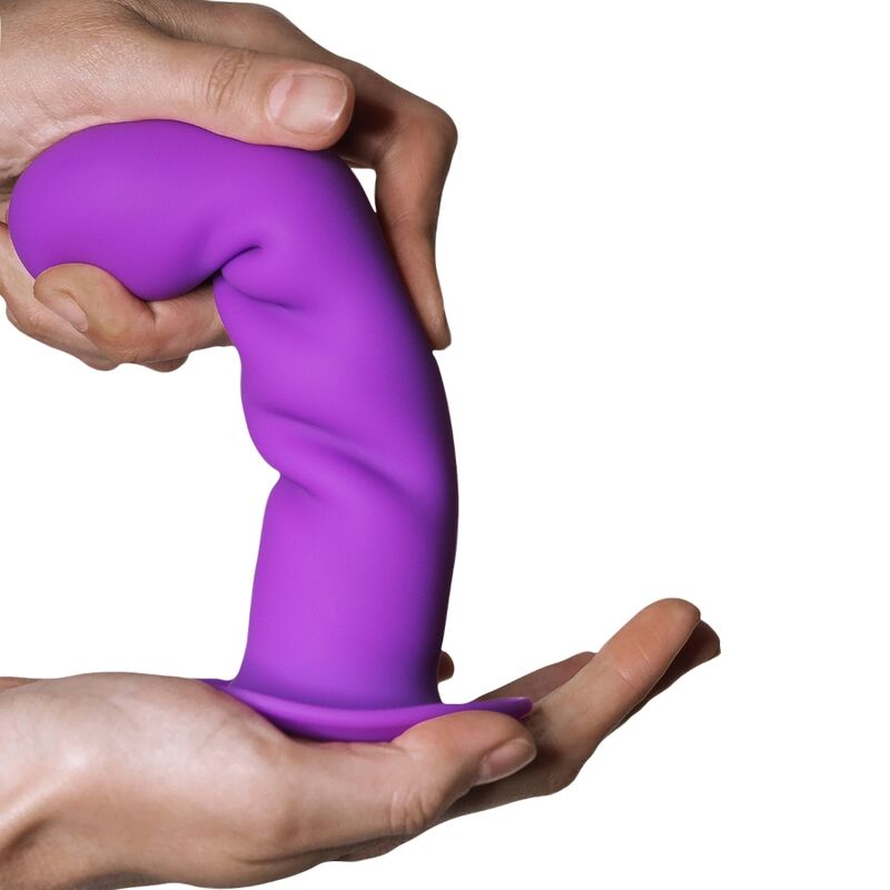 Vibrador Adrien Lastic Hitsens 3 violeta de silicone com dupla densidade e termorreativo.