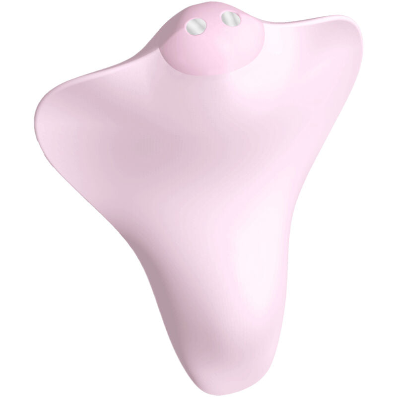 Adrien Lastic Temptation Estimulador de Clitóris Magnético com Controlo por App na cor rosa, destacando o seu design ergonómico e suave.