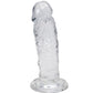 Pênis Realista Alive Majestic Transparente | Gelatina Hipoalergênica e À Prova d'Água - 14.7cm