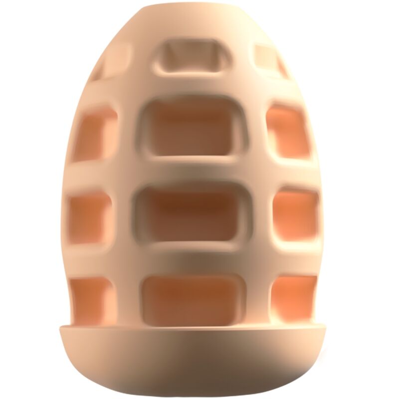 Close-up do ALIVE Mini Masturbador Masculino Shot Experience, mostrando seu design compacto e textura.