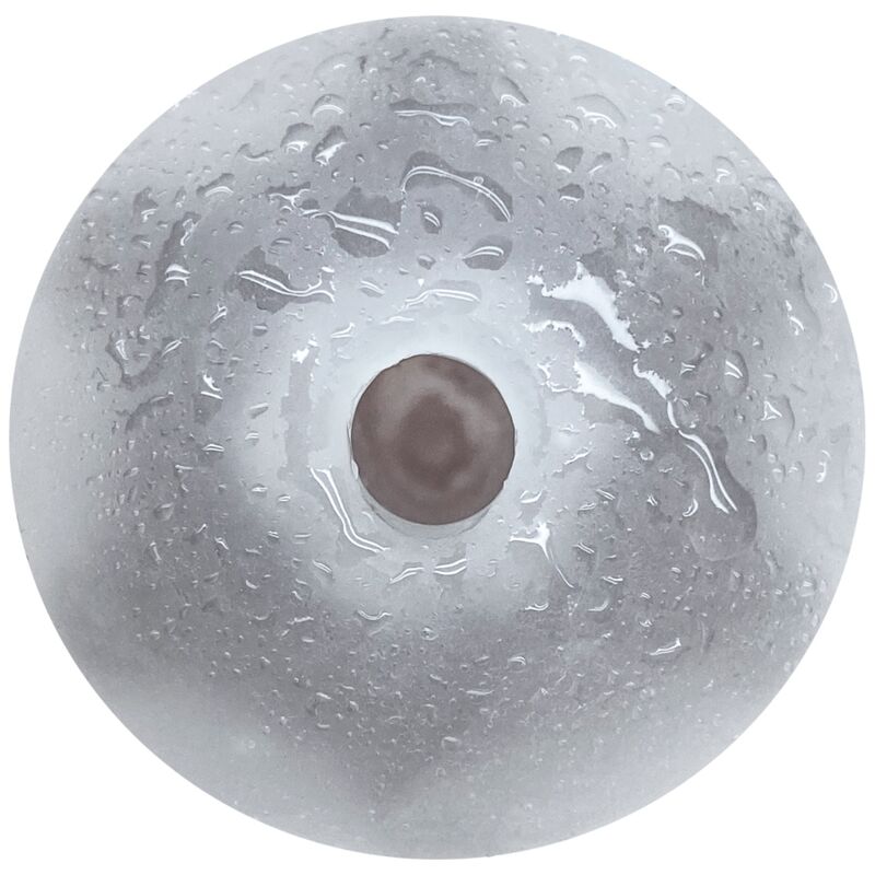 Mini masturbador ALIVE Shot Experience transparente, detalhe da textura interna