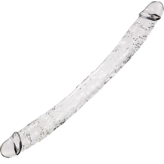 Pênis Realista Alive Supreme Transparente | Gelatina Hipoalergênica e Tamanho Extremo - 38.5cm