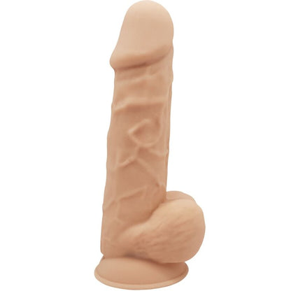 Close-up of the SILEXD Vibrador Pénis Realístico Silicone Silexpan with remote control, showing its realistic texture.
