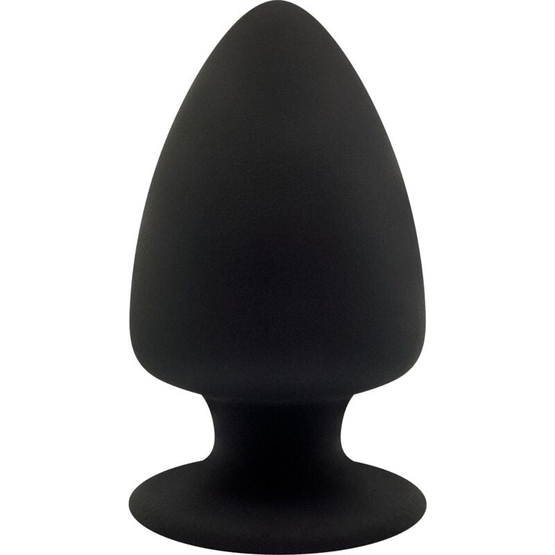 Close-up do SILEXD Plug Anal Premium Silexpan Termoreativo Tamanho M, mostrando a textura suave do silicone.