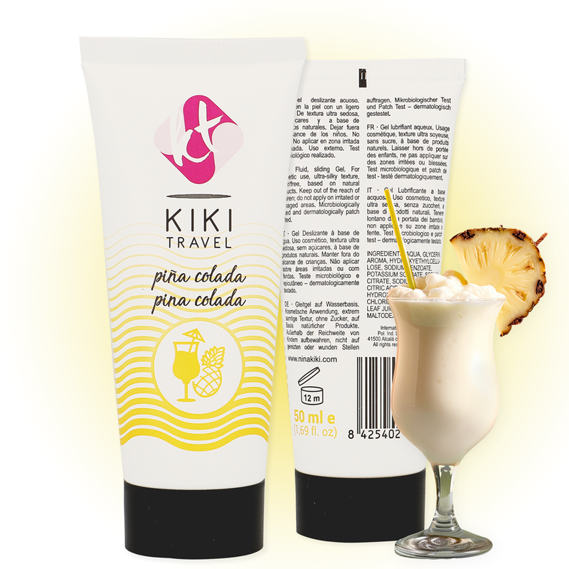 Kikí Travel – Lubrificante Pina Colada 50 ml