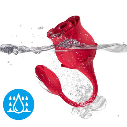 ARMONY Sucker Clitoriano e Vibrador Rosa com design de flor e múltiplas funções